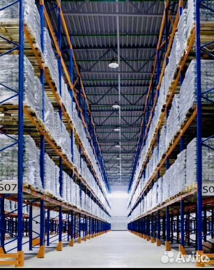 Стеллажи паллетные