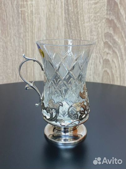 Подстаканник из серебра на 120 мл