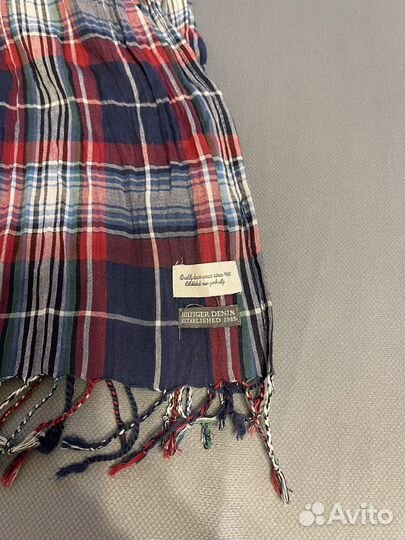 Хлопковый шарф Tommy Hilfiger