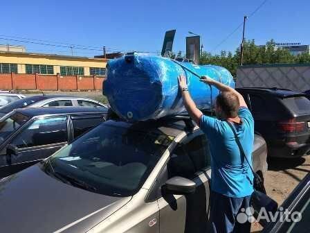 Бак 1000 литров для воды плоский PV