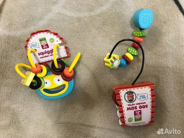 Погремушки для малышей Alex новые