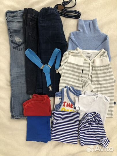 Детские вещи пакетом на мальчика 86 фирменные