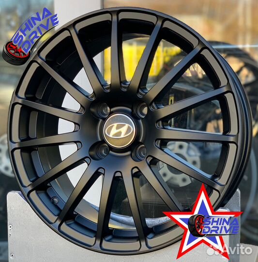 Диски Hyundai RS R16 4x100 Black Matt