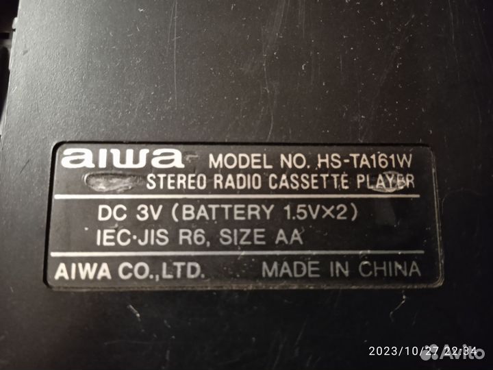 Кассетный плеер aiwa