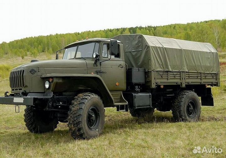 Тент на военный Урал 43206