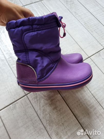 Сапоги crocs j1 для девочки