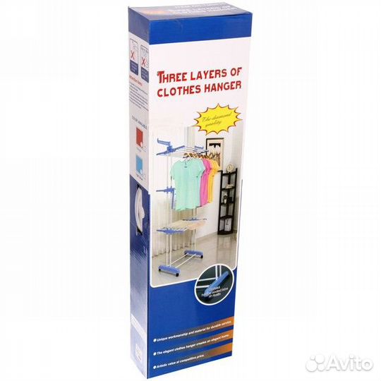 Сушилка для белья напольная TM0035 вертикальная 64