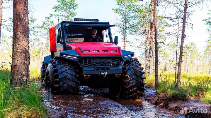 Новый вездеход,болотоход, снегоход Tinger TF4