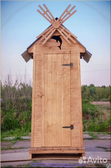 Дачный туалет с установкой PRO877