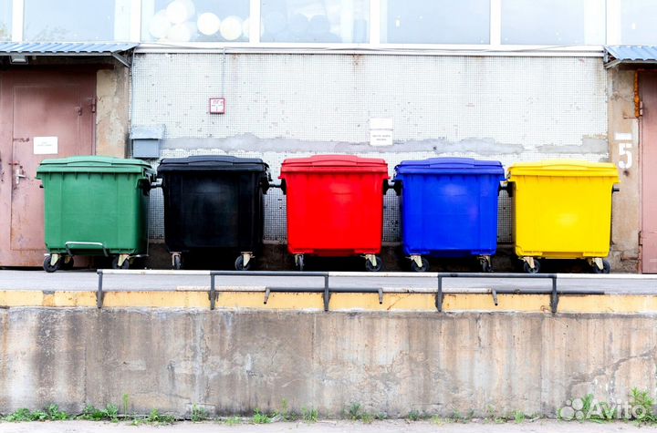 Пластиковый контейнер 1100л. Арт. 15090