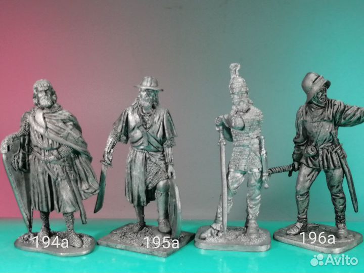 Модель солдатика оловянного 54мм