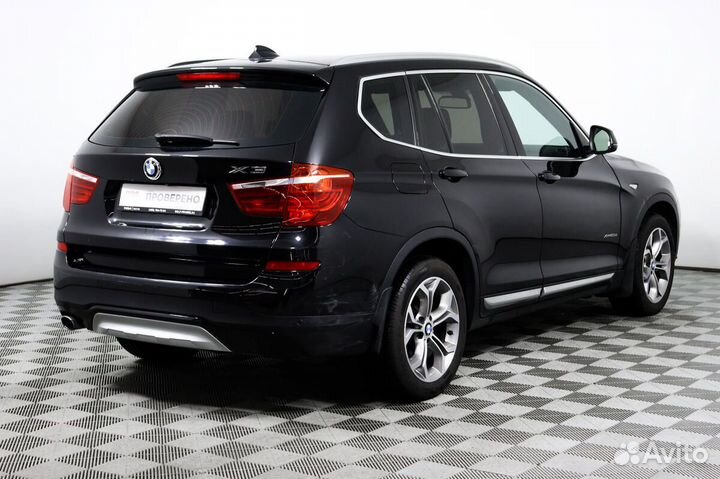 BMW X3 2.0 AT, 2017, 78 012 км