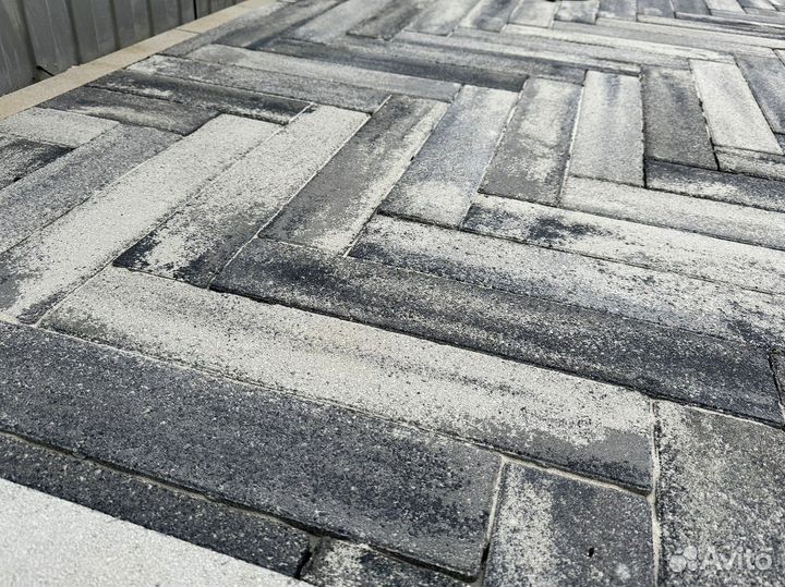 Тротуарная плитка брусчатка заказ от 120 м2