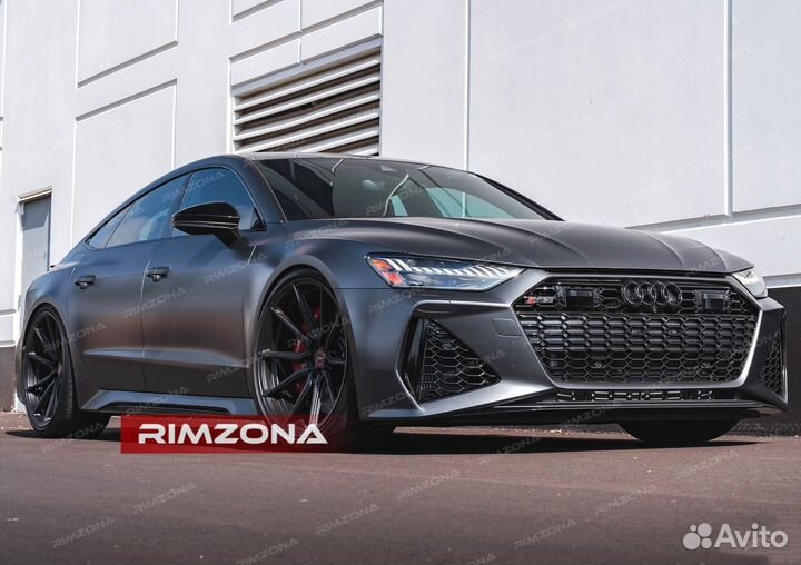 Кованые диски R22 на Audi RS6