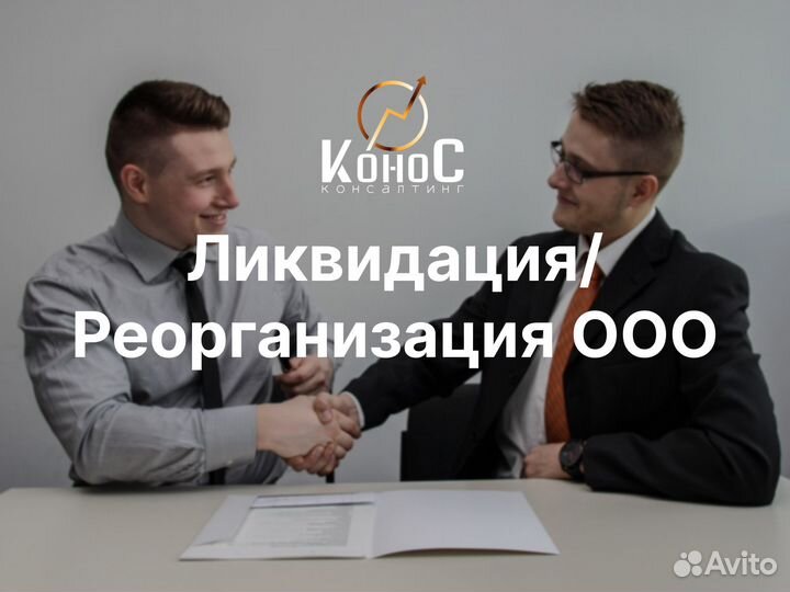 Ликвидация/Реорганизация ооо для бизнеса