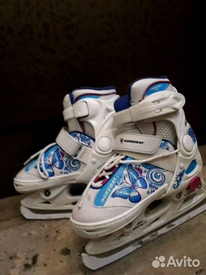 Коньки детские раздвижные