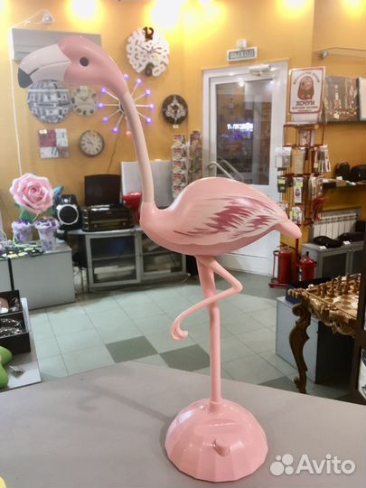 Светильник настольный «Розовый фламинго»