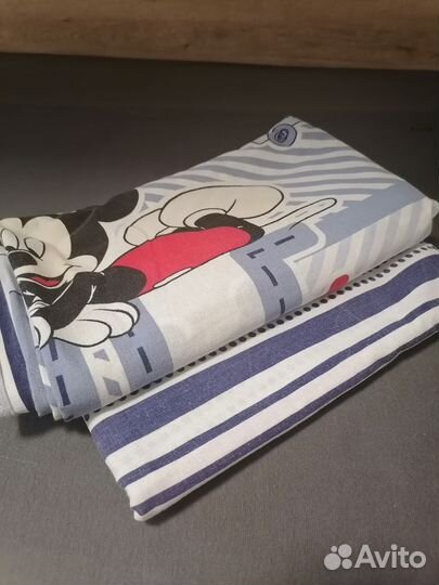 Комплект постельного белья в детскую кроватку