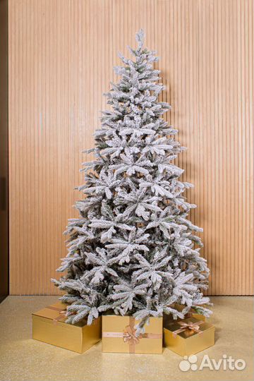 Елка искусственная литая заснеженная