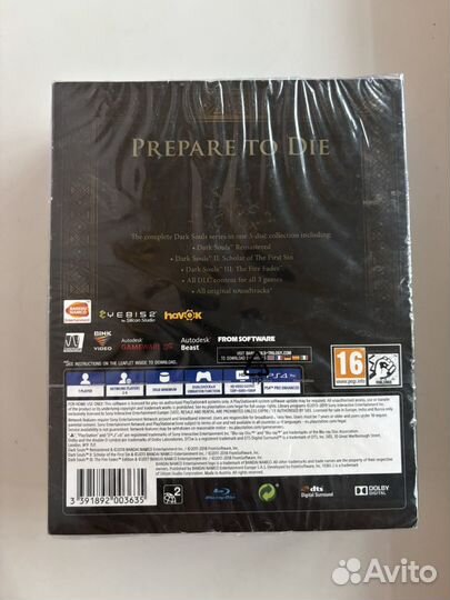 PS4 игра Bandai Namco Dark Souls Trilogy