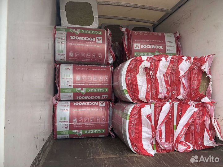 Rockwool скандик 100 для кровли