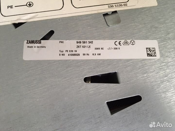 Варочная панель Zanussi ZKT621LX