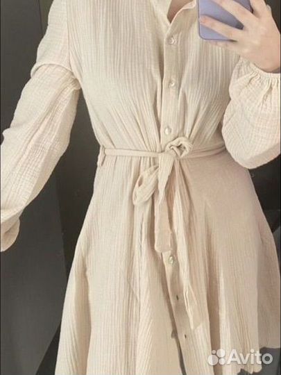 Платье из муслина