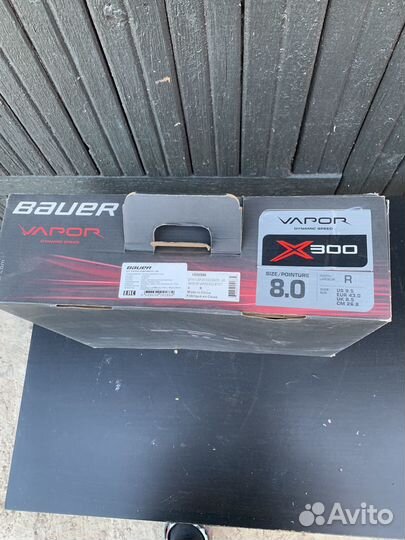 Коньки бауэр vapor x300