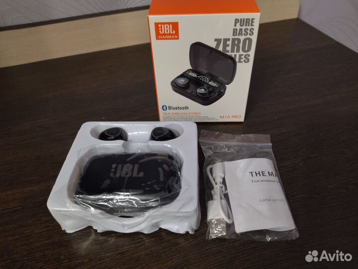 Беспроводные наушники JBL M10 PRO Новые