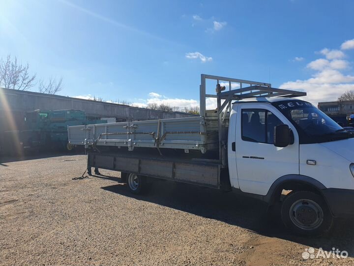 Грузоперевозки газель 6 метров бортовая открытая