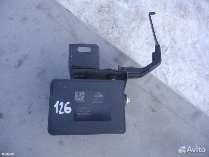 Блок abs на nissan note HE12 HR12