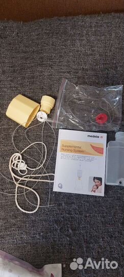 Молокоотсос avent и система кормления medela