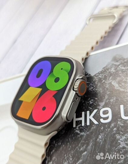 Apple Watch ultra 2 (Очень плавное меню) 90гц