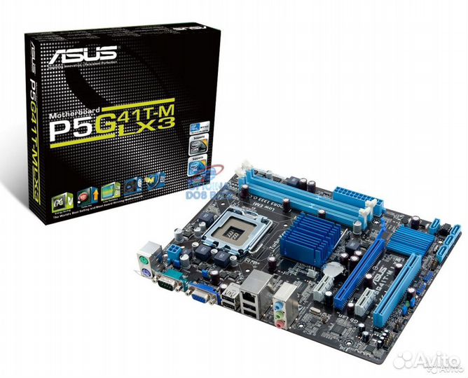Комплект - Intel 2 ядра Е5700 на DDR3 (775 сокет)
