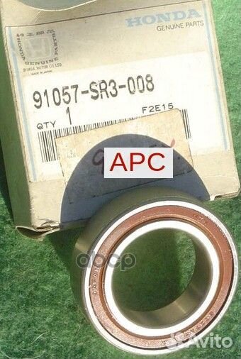 Подшипник приводного вала honda 91057-SR3-008