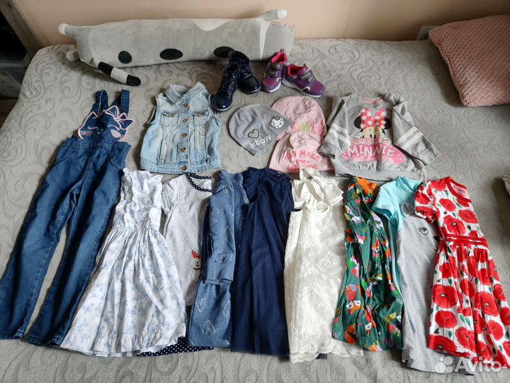 Вещи пакетом на девочку 104