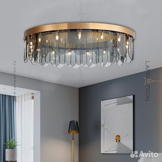 Потолочная люстра alvis 24 лампы. alvis-xl