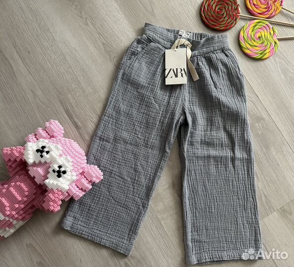 Детские штаны zara 4-5 года(110см) оригинал новые