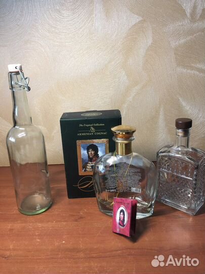 Бутылки - футляр деревянный