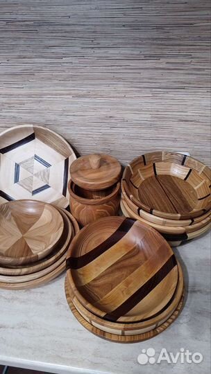 Деревянная посуда ручной работы