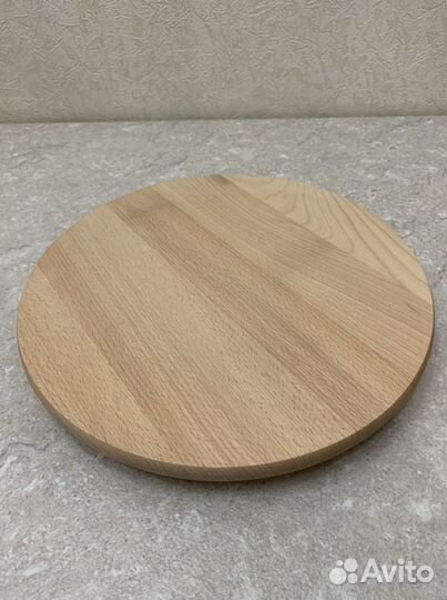 Подставка для торта, вращающаяся, массив бука