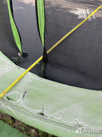 Батут с сеткой