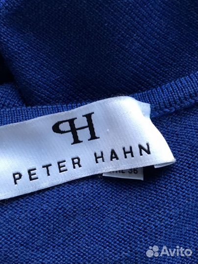 Джемпер 44 46 Peter Hahn гладкая шерсть Германия