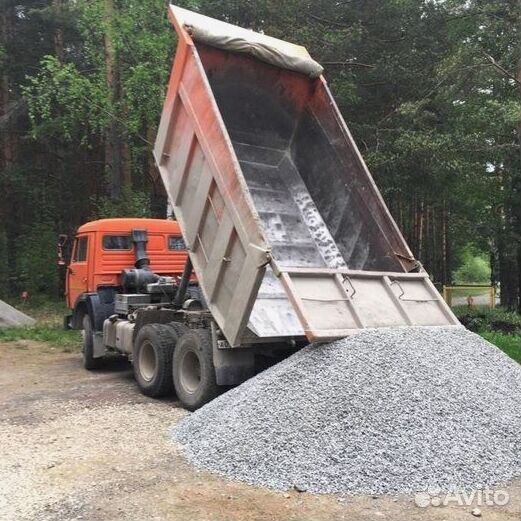 Щебень известняковый