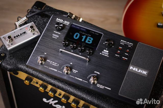 Nux Cherub MG-30 процессор эффектов