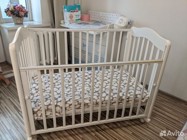 Детская кровать с ящиком