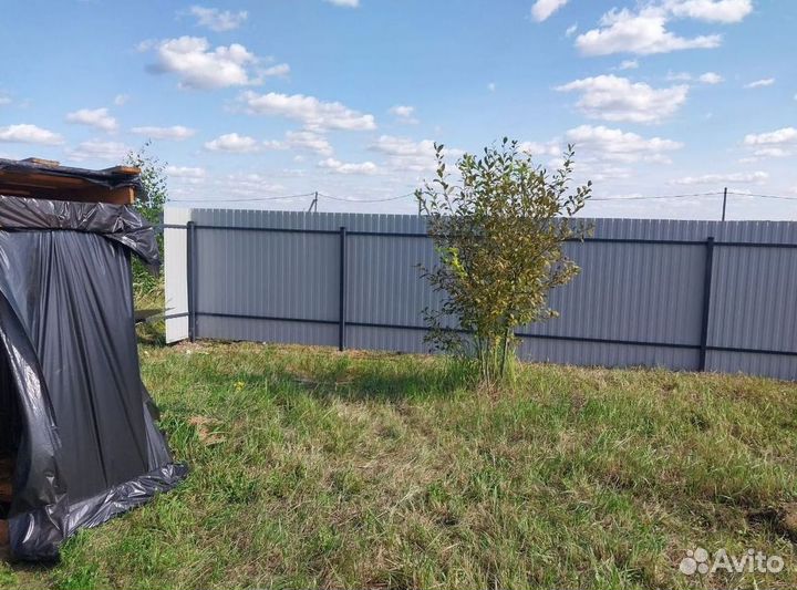 Забор под ключ профнастил