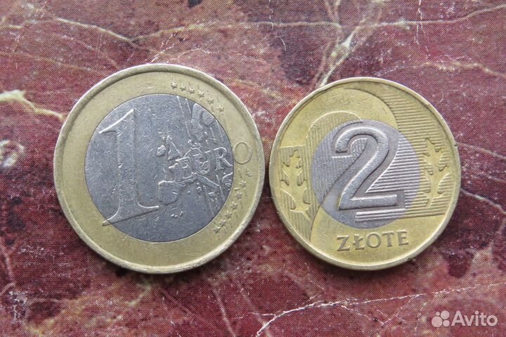 Монеты Польши, 1 Евро