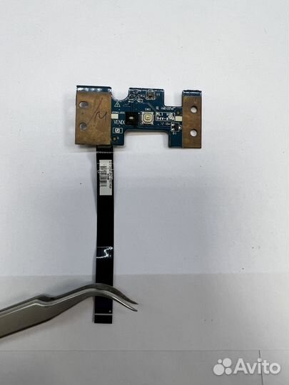 Плата кнопки включения HP M6-1000 / LS-8712P