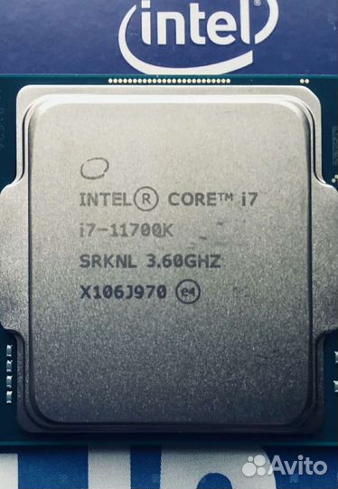 Intel core i7 11700K